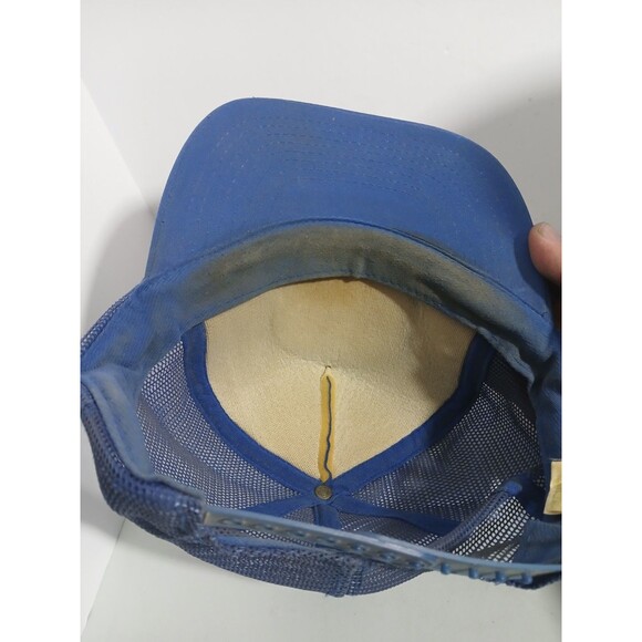 Vintage 80s NASA Spacelab-3 Van D. Berg SPACE MECHANIC Trucker Hat U.S. Crown - Picture 7 of 8